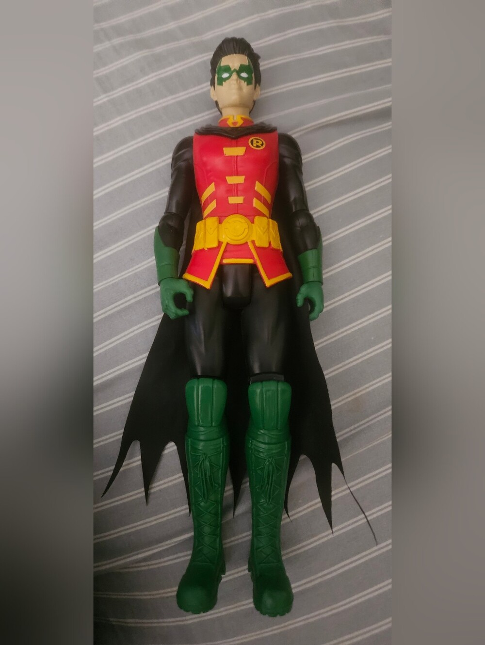 DC Comics Robin Kids Costume Figure - Red, Black & Green 12in